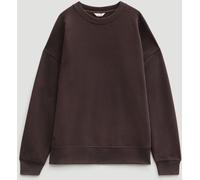 Hush Hush Brown Quaden Clean Oversized Sweatshirt