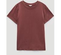 Hush Hush Brown Slim Cotton T-Shirt