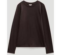Hush Hush Brown Slim Long Sleeve T-Shirt