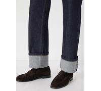 Hush Hush Brown Suede Loafers Brown EU 41 (UK 8)