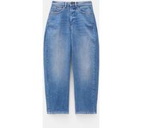 Hush Hush Coral Blue Cordelia Barrel Leg Jeans