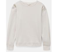 Hush Hush Cream Emily Puff Sleeve Cotton Jersey Top