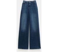 Hush Hush Dark Blue Nessa Wide Leg Jeans