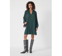 Hush Hush Green Ruffled Long Sleeve Mini Dress Green M (EU 40-42)