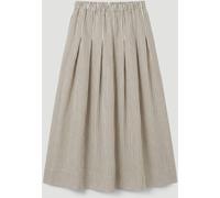 Hush Hush Green Stripe Ivy Pleated Midi Skirt Green Stripe XS (EU 32-34)