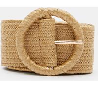 Hush Hush Natural Wrenley Woven Belt