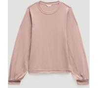 Hush Hush Pink Elodie Puff Detail Cuff Cotton Top