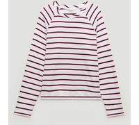 Hush Hush Red Matilda Raglan Stripe Top