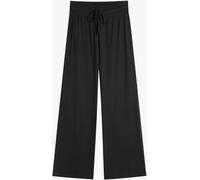 Hush Hush Rich Black Amie Wide Leg Joggers