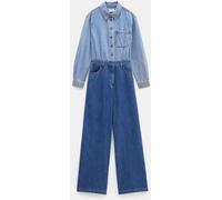 Hush Hush Two Tone Evelyn Denim Combinaison