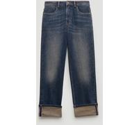 Hush Hush Vintage Blue Wash Agnes 2.0 Turn Up Jeans