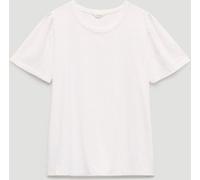 Hush Hush White Emily Puff Short Sleeve T-Shirt