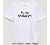 Hush Hush White In My Festival Era Graphic T-Shirt