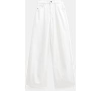 Hush Hush White Nessa Wide Leg Jeans