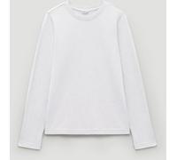 Hush Hush White Slim Long Sleeve T-Shirt