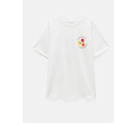 Hush Hush White Tomayto Tomato Graphic 100% Cotton T-Shirt
