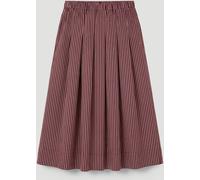 Hush Jupe mi-longue plissée Hush Ivy Bande rouge xlarge