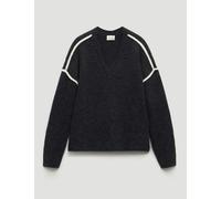 Hush Pull Hush Billie en laine Blend col en V