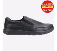 Hush Puppies Chaussures Homme Aaron Mémoire Mousse Décontractées à enfiler Noir