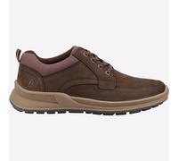 Hush Puppies Adam Mémoire Mousse Hommes Cuir Chaussures Mode Marron