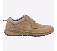Hush Puppies Adam Mémoire Mousse Hommes Décontracté Mode Chaussures Cuir Marron