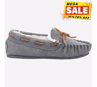 Hush Puppies Addison Mémoire Mousse Junior Enfant Pantoufles Gris