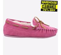 Hush Puppies Addison MÉMOIRE Mousse Chaussons Enfant Junior Rose
