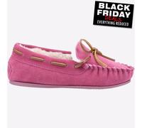 Hush Puppies Addison MÉMOIRE Mousse Chaussons Enfant Junior Rose