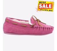 Hush Puppies Addison MÉMOIRE Mousse Chaussons Enfant Junior Rose