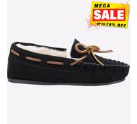 Hush Puppies Addison Mémoire Mousse Junior Enfant Pantoufles Noir