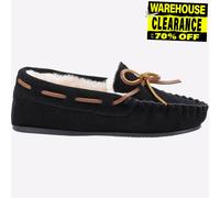 Hush Puppies Addison Mémoire Mousse Junior Enfant Pantoufles Noir