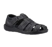 Hush Puppies Albert Sandales d'été pour Homme, Noir, 43 EU