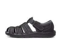 Hush Puppies Albert Sandales d'été pour Homme, Noir, 46.5 EU