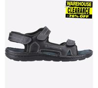 Hush Puppies Alistair Hommes Décontracté Marche Sandales Été Noir