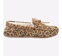 Hush Puppies Allie Femmes Cuir Mémoire Mousse Confort Salon Pantoufles Marine