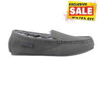 Hush Puppies Annie Femmes Pantoufles à Enfiler Mocassin Cuir Daim Chausson Fauve