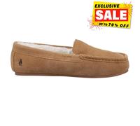 Hush Puppies Annie Femmes Pantoufles à Enfiler Mocassin Cuir Daim Chausson Foncé