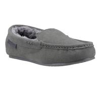 Hush Puppies Annie Mocassin Chaussons en daim pour femme Gris, gris, 39 EU