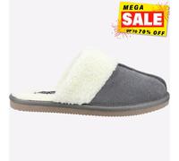 Hush Puppies Arianna Mémoire Mousse Femmes Mule Confortable Pantoufles Gris