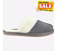 Hush Puppies Arianna Mémoire Mousse Femmes Mule Confortable Pantoufles Gris