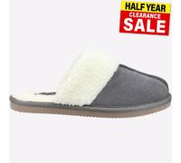 Hush Puppies Arianna Mémoire Mousse Femmes Mule Confortable Pantoufles Gris