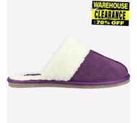 Hush Puppies Arianna Mémoire Mousse Mule Décontracté Confortable Chausson Violet
