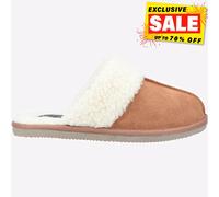 Hush Puppies Arianna Mule Femmes Mémoire Mousse Pantoufles Fauve