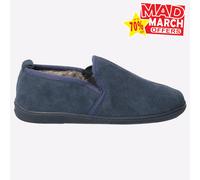 Hush Puppies Arnold Mémoire Mousse Hommes Décontracté Confort Pantoufles Marine