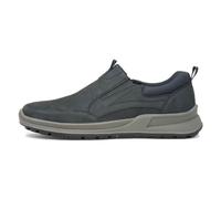 Hush Puppies Arthur Chaussures d'été à Enfiler pour Homme, Bleu Marine, 43 EU