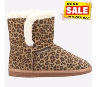 Hush Puppies Ashleigh MÉMOIRE DE Mousse Chaussons Bottes Chic Confort Femmes