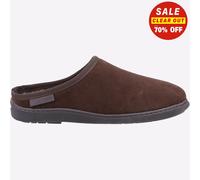 Hush Puppies Ashton En Suède Cuir MEMORY FOAM Chaussons Marron