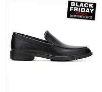 Hush Puppies Banquier Hommes Étanche Mocassins Cuir Chaussures Habillées Noir