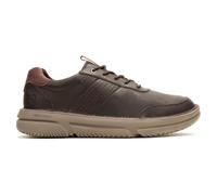 Hush Puppies Baylor Baskets En Cuir Pour Hommes Décontractées Confort Brunes