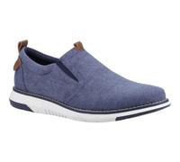Hush Puppies Benny Chaussures d'été à Enfiler pour Homme, Bleu Marine, 42 EU